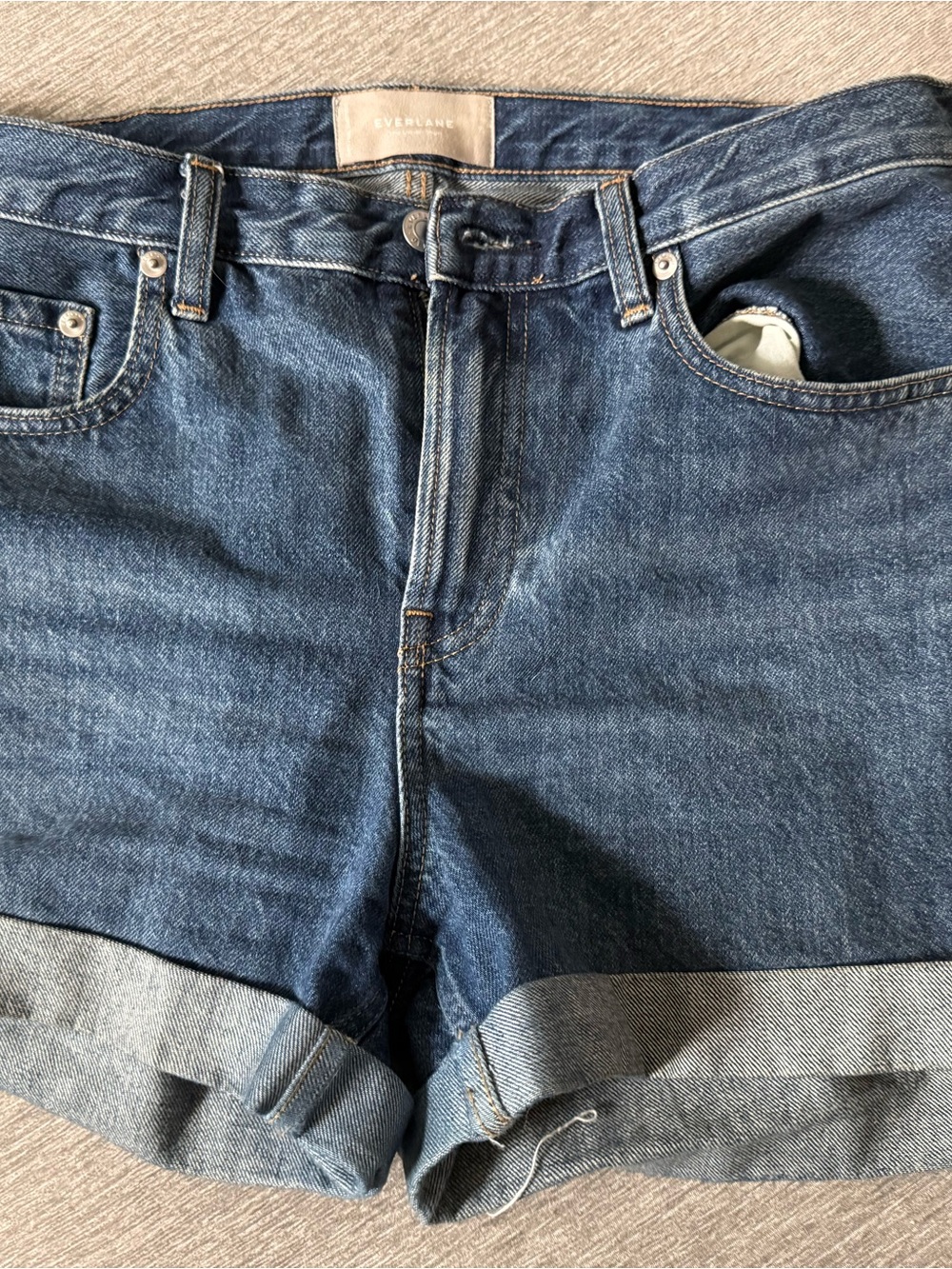 Everlane Women’s Blue Denim Shorts